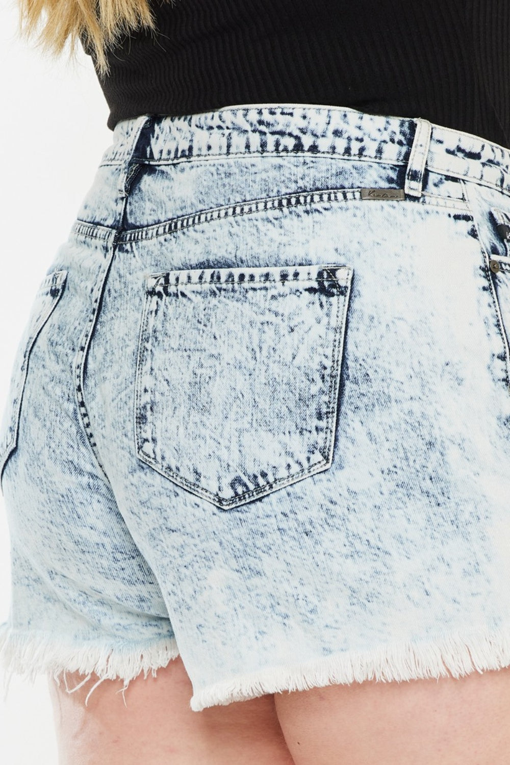 Fashion Sava | Denim Shorts | Distressed High Waist Style