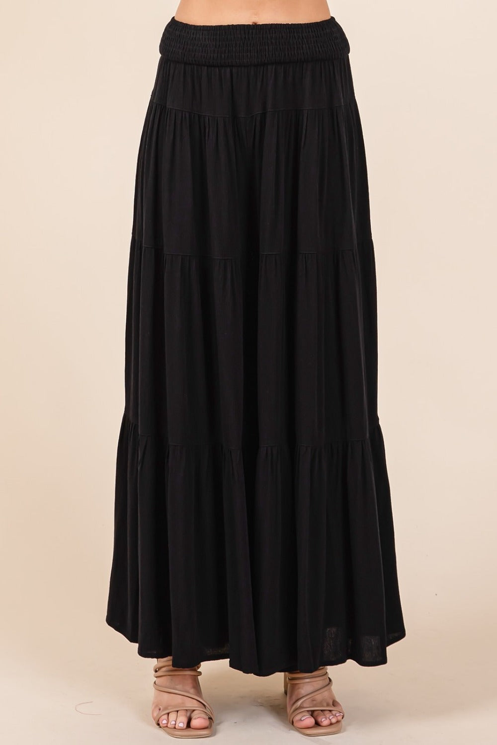 Fashion Sava | Wide Leg Pants | Smocked Elastic Waist