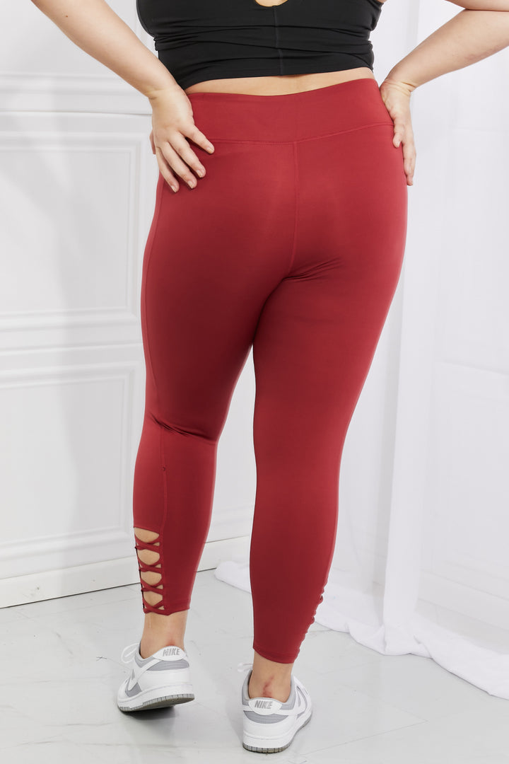 Fashion Sava | Ankle Cutout Leggings | Active Wear Essential