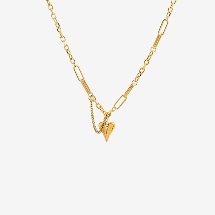 Fashion Sava | Heart Pendant Necklace | Durable Titanium Steel