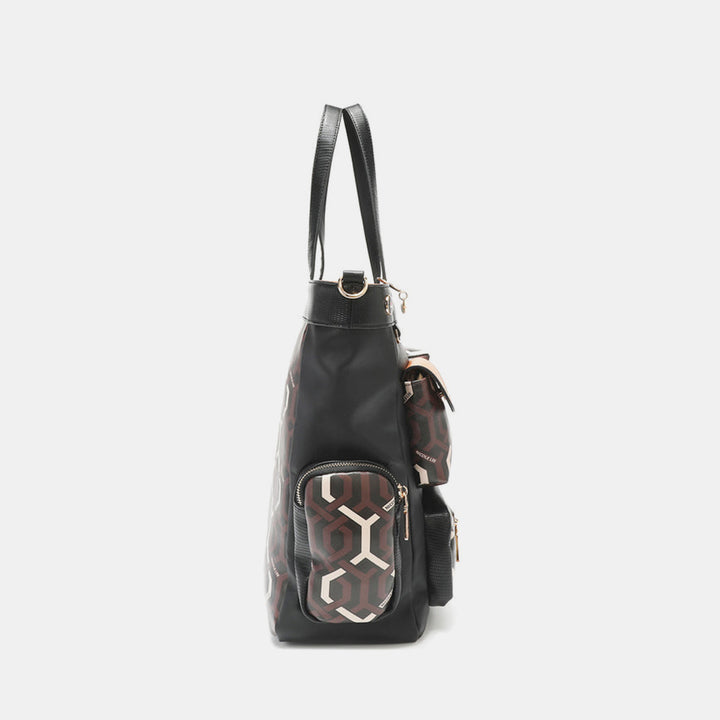 Fashion Sava | Geometric Tote Bag | Stylish Everyday Carry