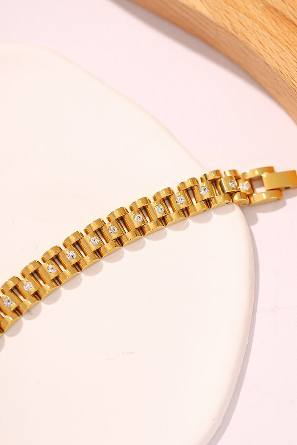 Fashion Sava | Zircon Bracelet | 18K Gold-Plated Elegance