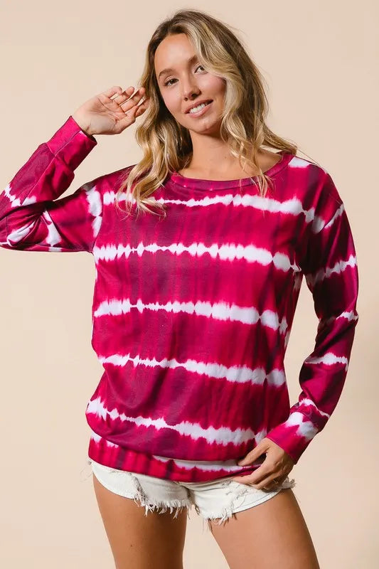 Fashion Sava | Tie Dye Sweatshirt | Cozy Casual Wear