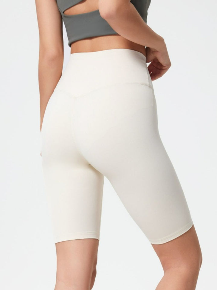 Fashion Sava | Active Shorts | High Rise Wide Waistband