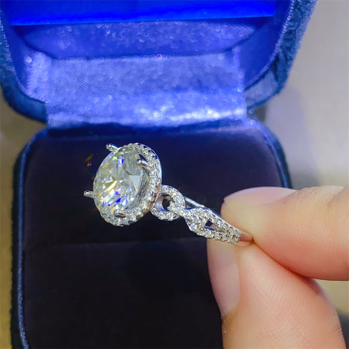 Fashion Sava | Moissanite Ring | 3 Carat 925 Sterling Silver