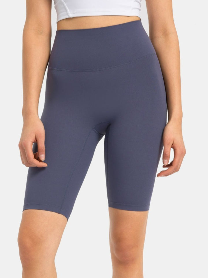 Fashion Sava | Active Shorts | High Rise Wide Waistband