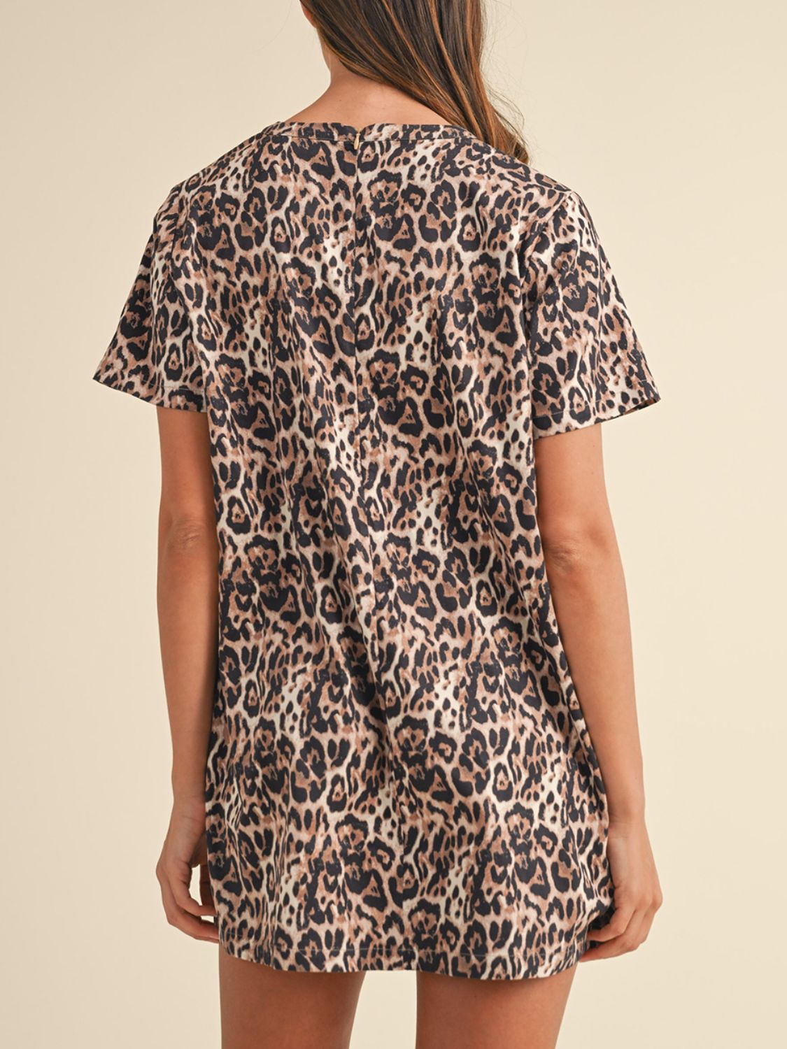 Fashion Sava | Leopard Mini Dress | Chic & Versatile Outfit - Leopard