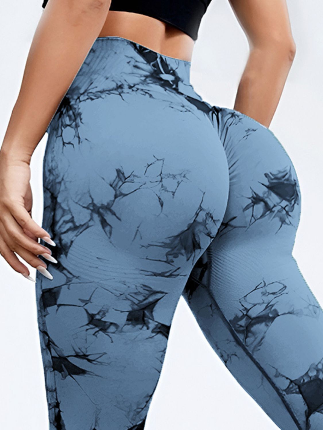 Fashion Sava | High Waist Leggings | Tie-Dye Active Comfort