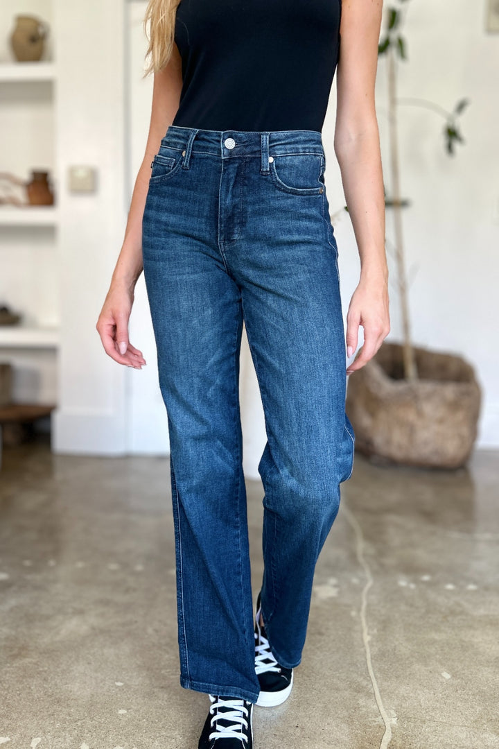 Fashion Sava | Tummy Control Jeans | Full Size Straight Fit