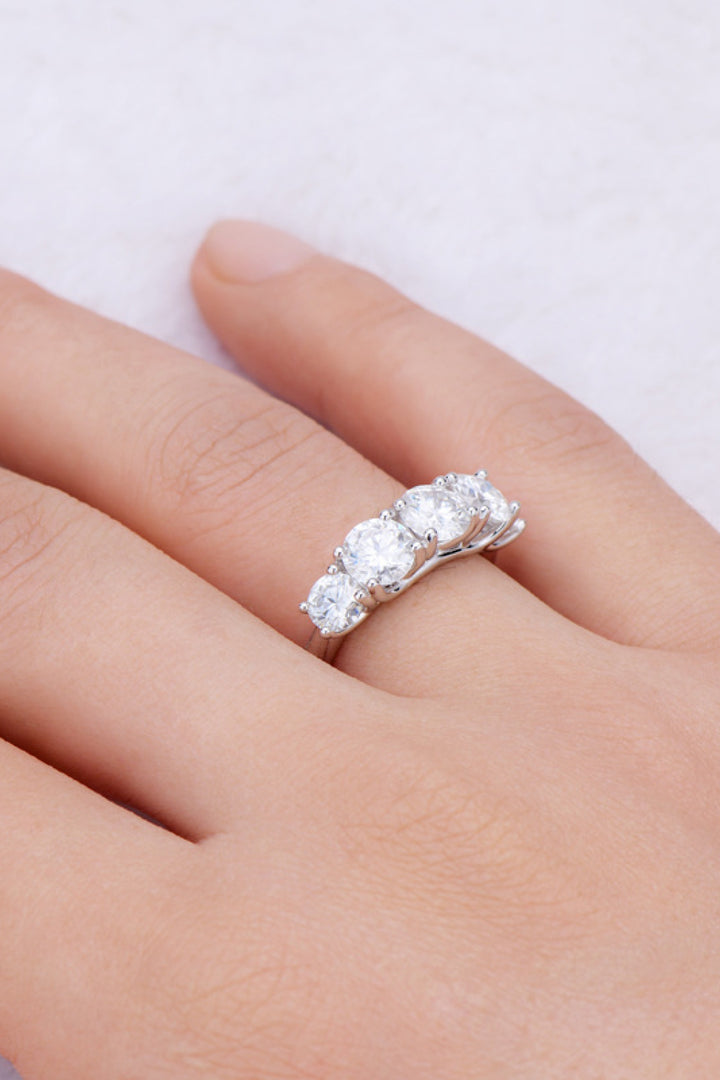 Fashion Sava | Moissanite Ring | 925 Sterling Silver Elegance