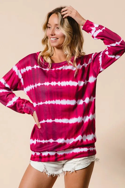 Fashion Sava | Tie Dye Sweatshirt | Cozy Casual Wear