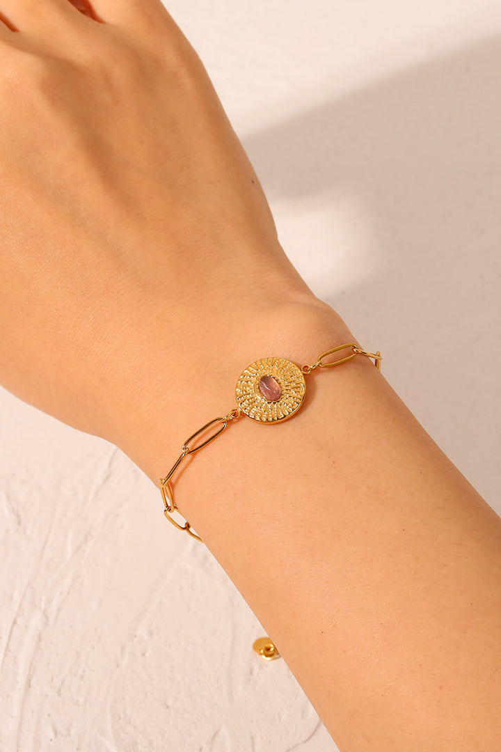 Fashion Sava | Paperclip Chain Bracelet | 18K Gold Plated Elegance