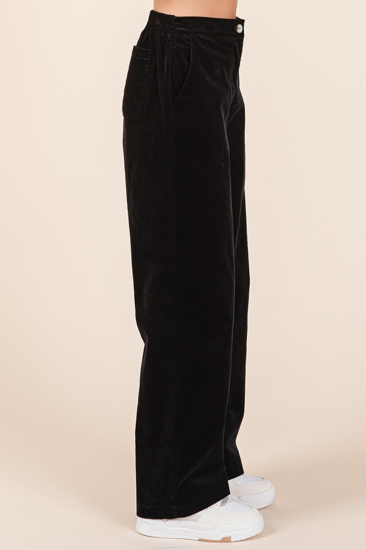Fashion Sava | Corduroy Pants | Back Elastic Waist Comfort