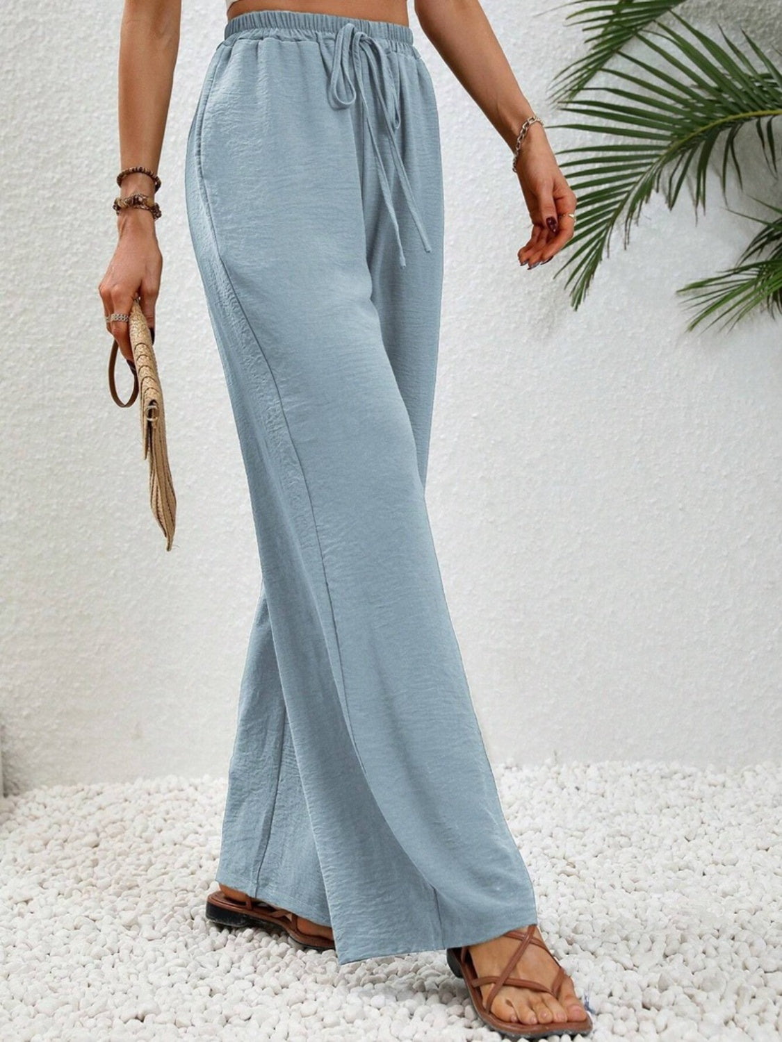 Fashion Sava | Wide Leg Drawstring Pants | Effortless Comfort
