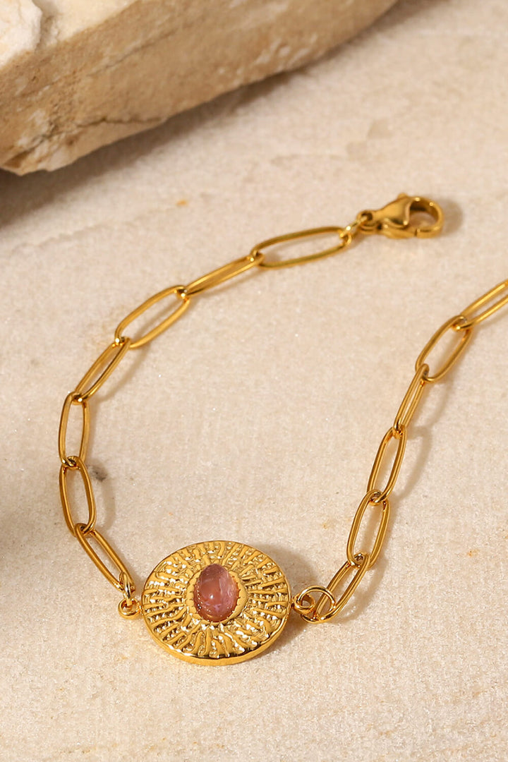 Fashion Sava | Paperclip Chain Bracelet | 18K Gold Plated Elegance
