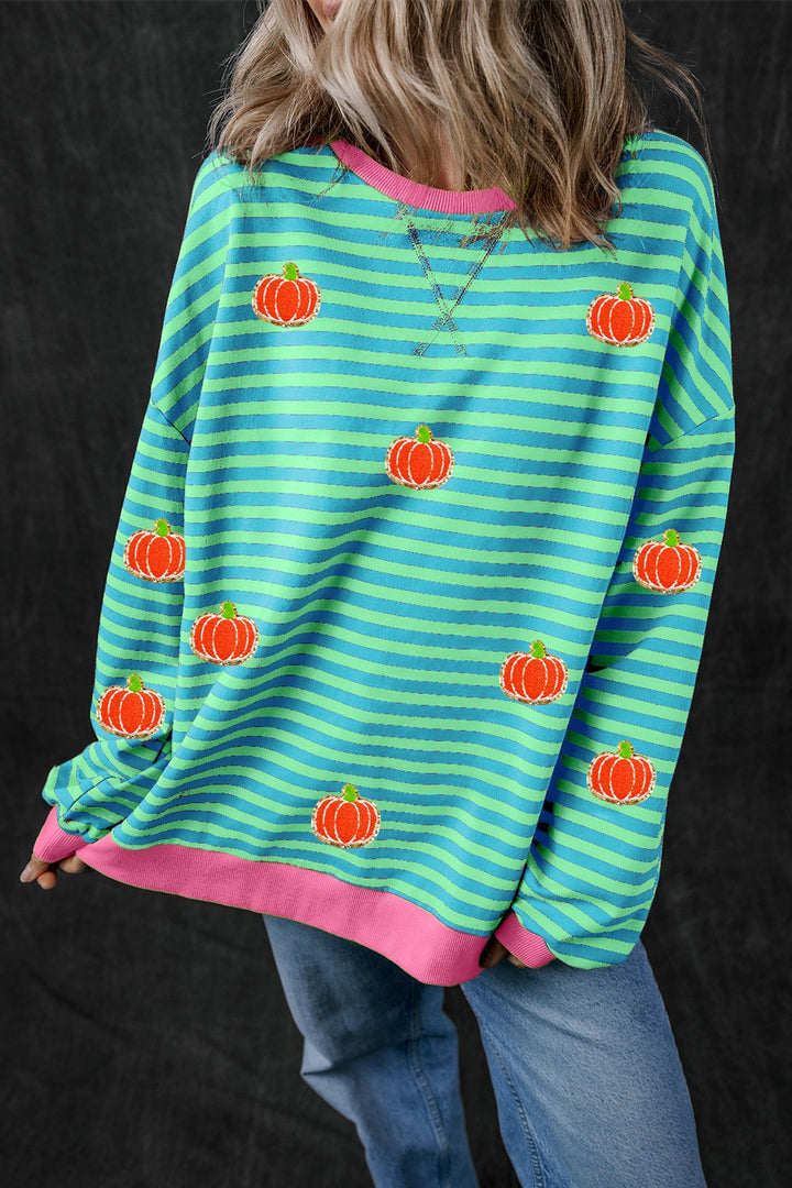 Fashion Sava | Striped Sweatshirt | Cozy Long Sleeve Design