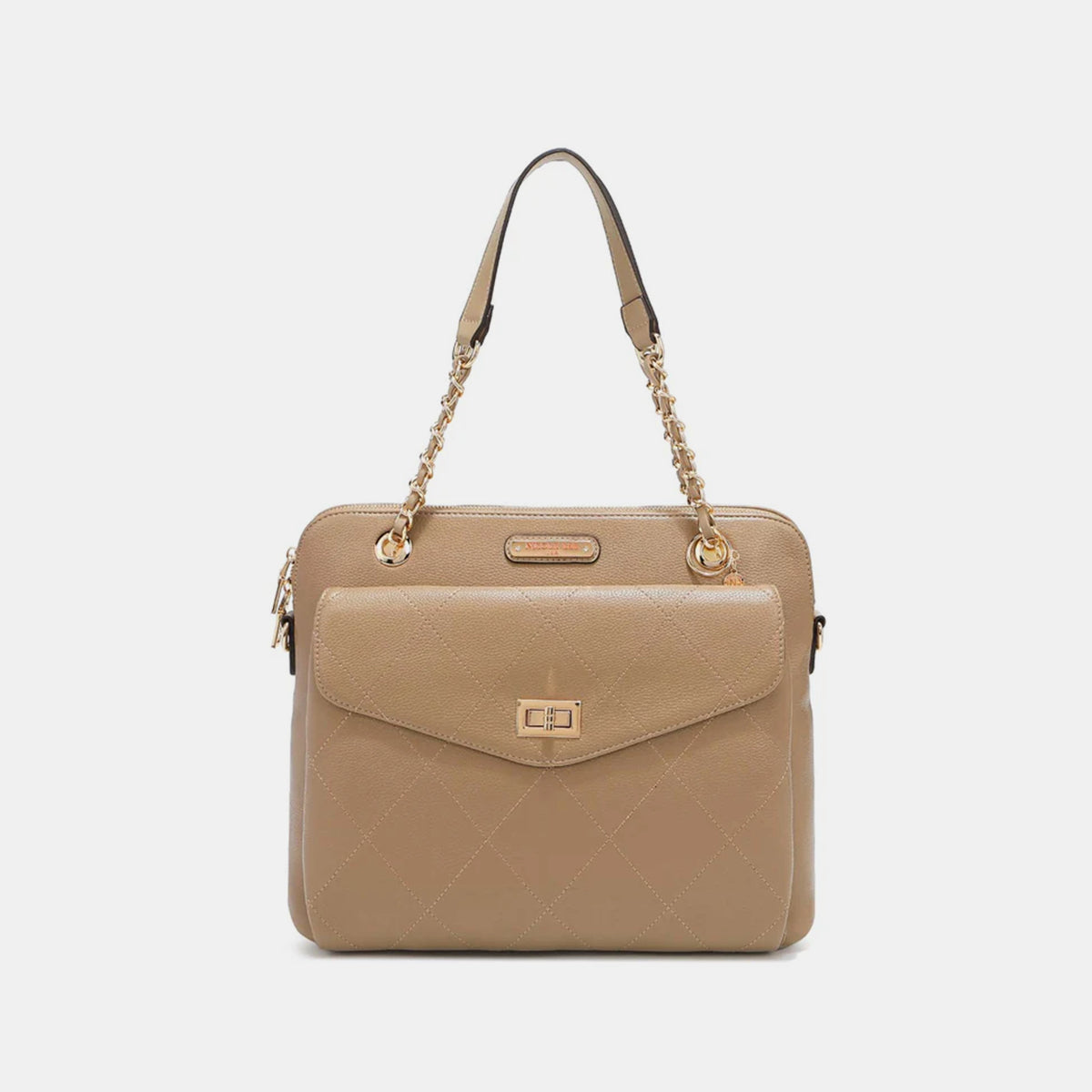 Sac bandoulière matelassé Diamond de Nicole Lee USA