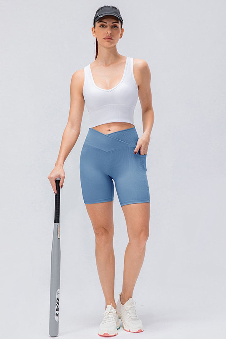 Fashion Sava | Slim Fit Sports Shorts | V-Waistband Design