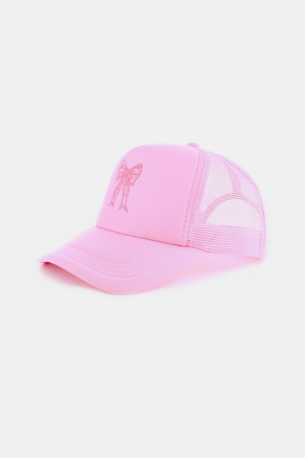 Fashion Sava | Trucker Hat | Ribbon Bow Embroidery
