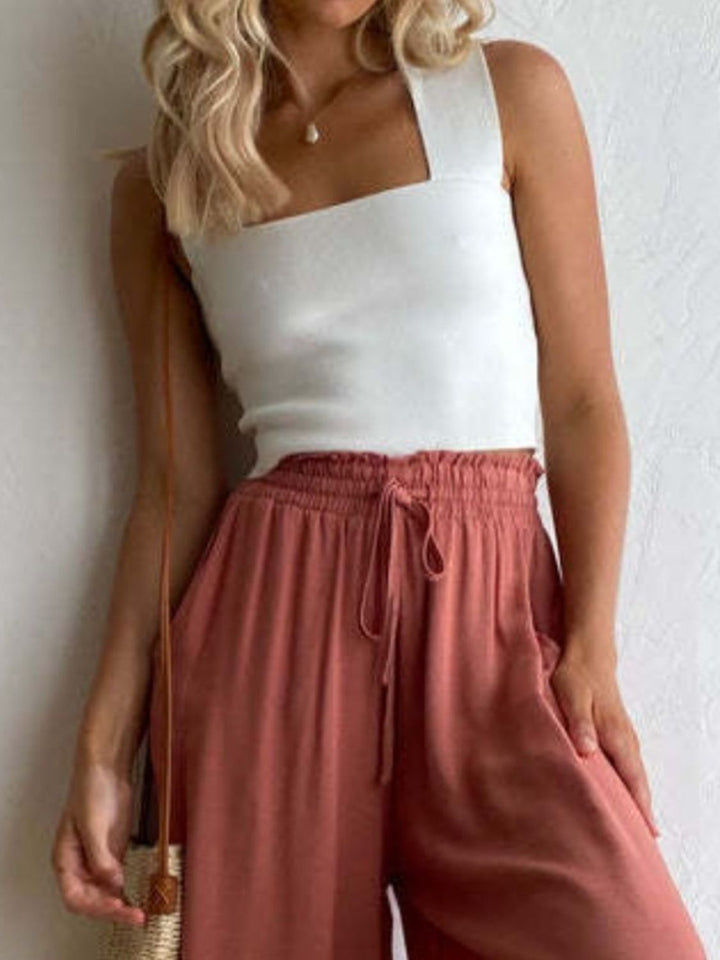 Fashion Sava | Square Neck Tank | Wide Strap Comfort