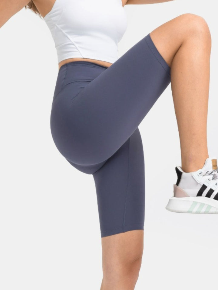 Fashion Sava | Active Shorts | High Rise Wide Waistband