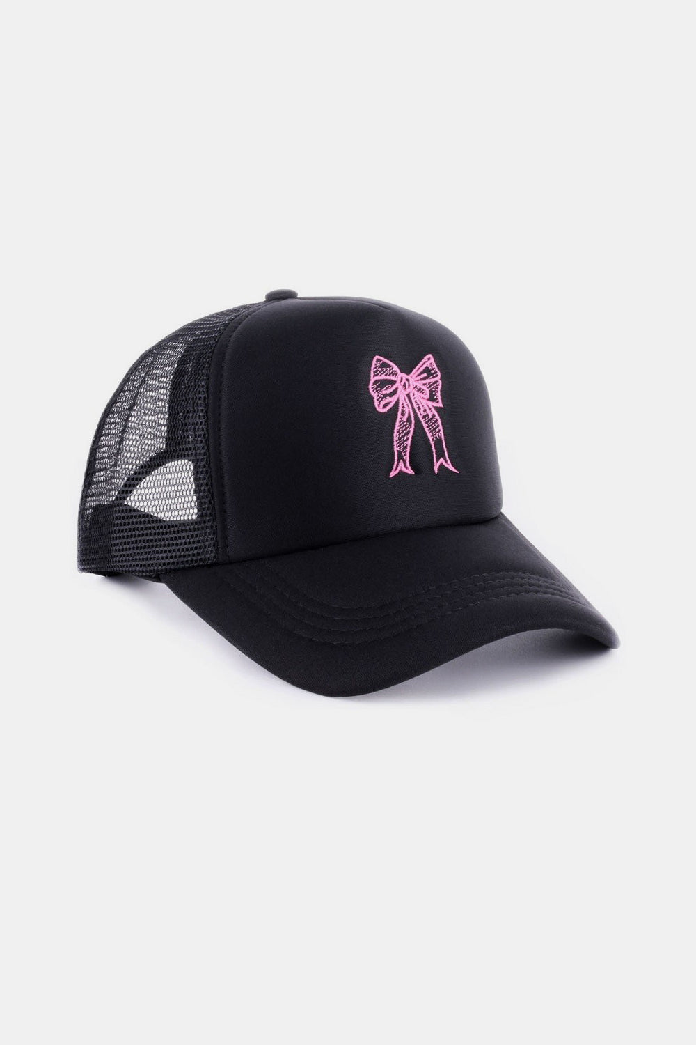 Fashion Sava | Trucker Hat | Ribbon Bow Embroidery