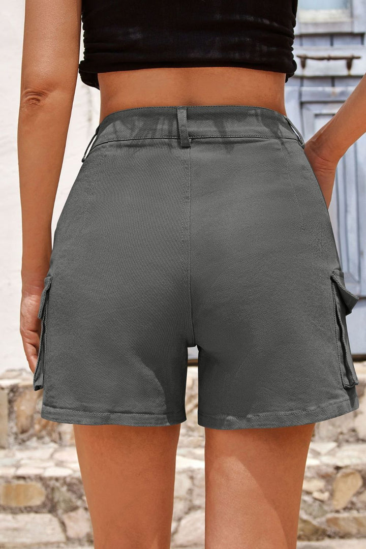 Fashion Sava | Pocketed High Waist Shorts | Versatile Summer Style