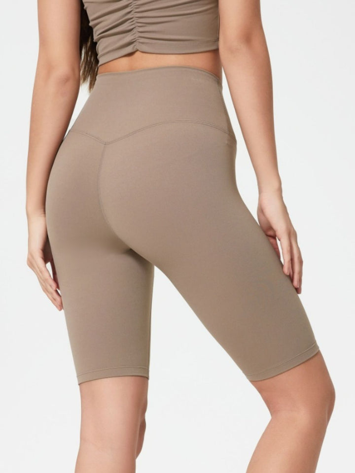 Fashion Sava | Active Shorts | High Rise Wide Waistband