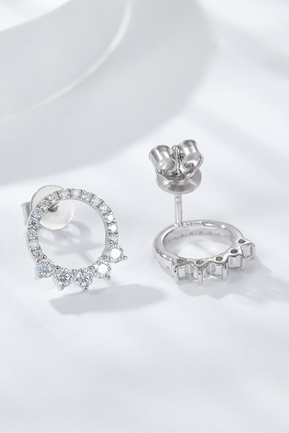 Fashion Sava | Moissanite Earrings | Elegant Sparkle