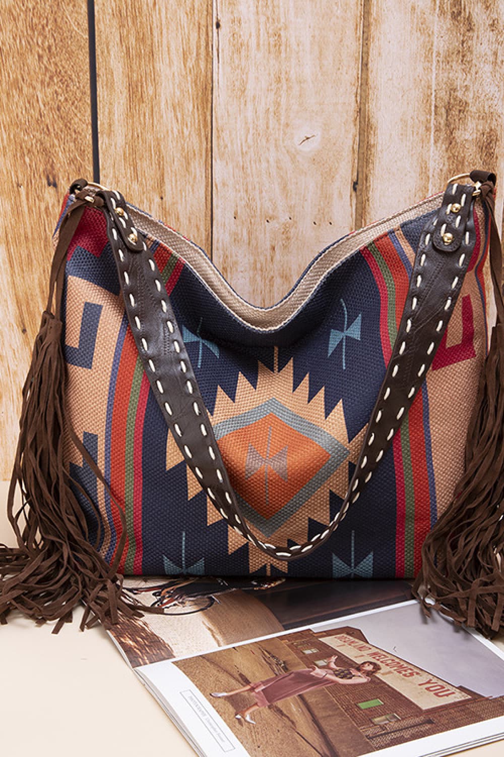 Fashion Sava | Geometric Tote Bag | Eco-Friendly Everyday Use