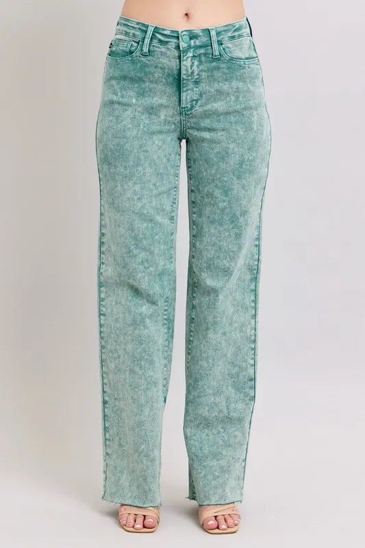 Fashion Sava | High Waist Dad Jean | Raw Hem Plus Size Jeans