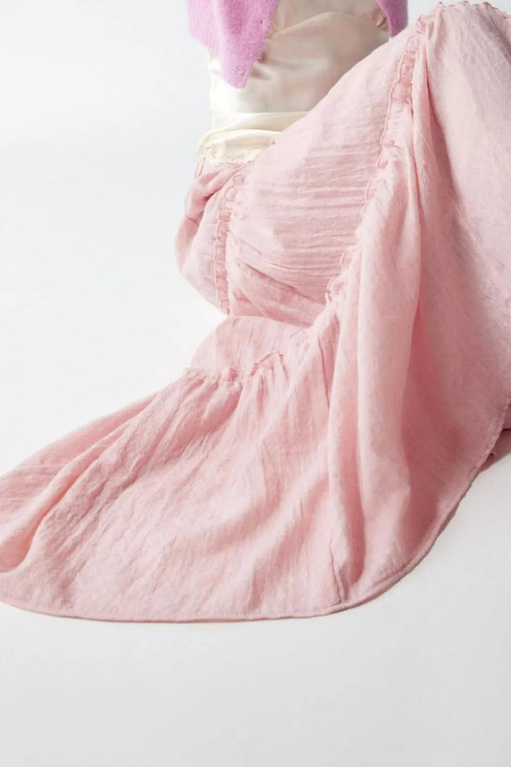 Fashion Sava | Frill Elastic Waist Skirt | Effortless Style