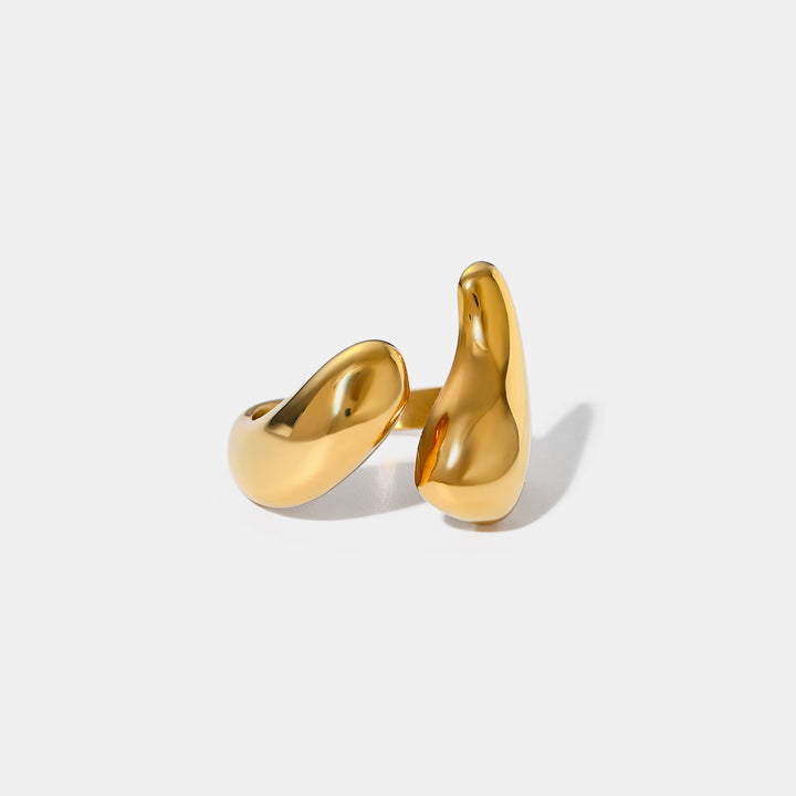 Fashion Sava | Open Ring | 18K Gold-Plated Stainless Steel