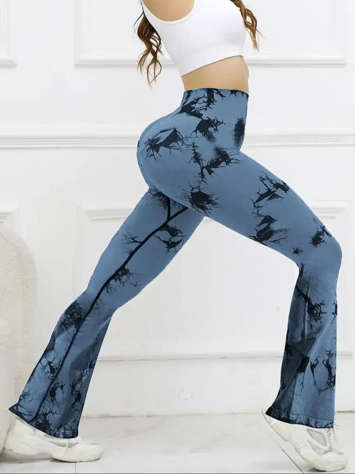 Fashion Sava | High Waist Leggings | Tie-Dye Active Comfort