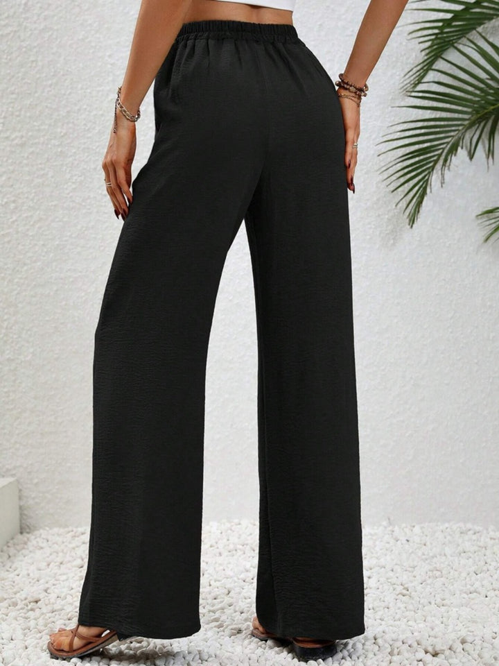 Fashion Sava | Wide Leg Drawstring Pants | Effortless Comfort
