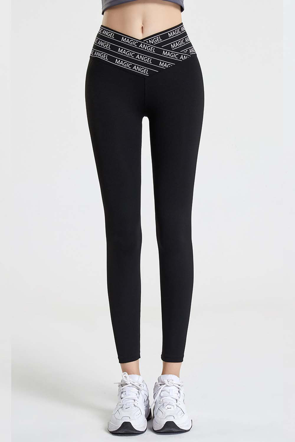 Pantalon de sport à taille large