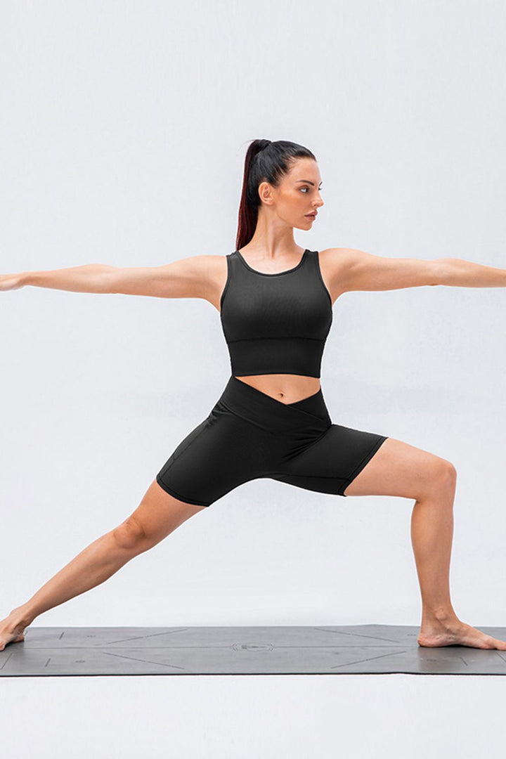 Fashion Sava | Slim Fit Sports Shorts | V-Waistband Design