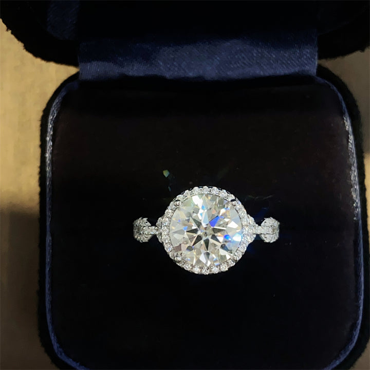 Fashion Sava | Moissanite Ring | 3 Carat 925 Sterling Silver