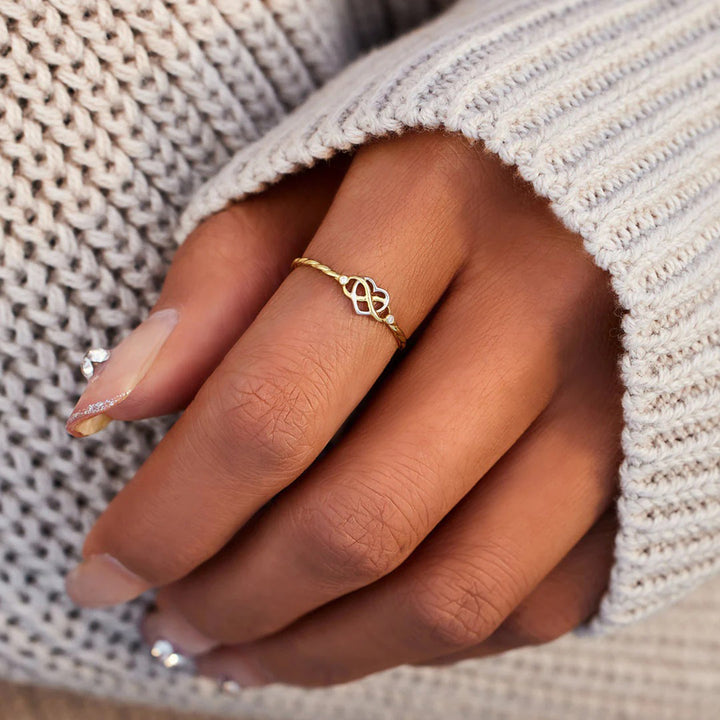 Fashion Sava | Heart Sterling Silver Ring | Elegant Everyday Wear