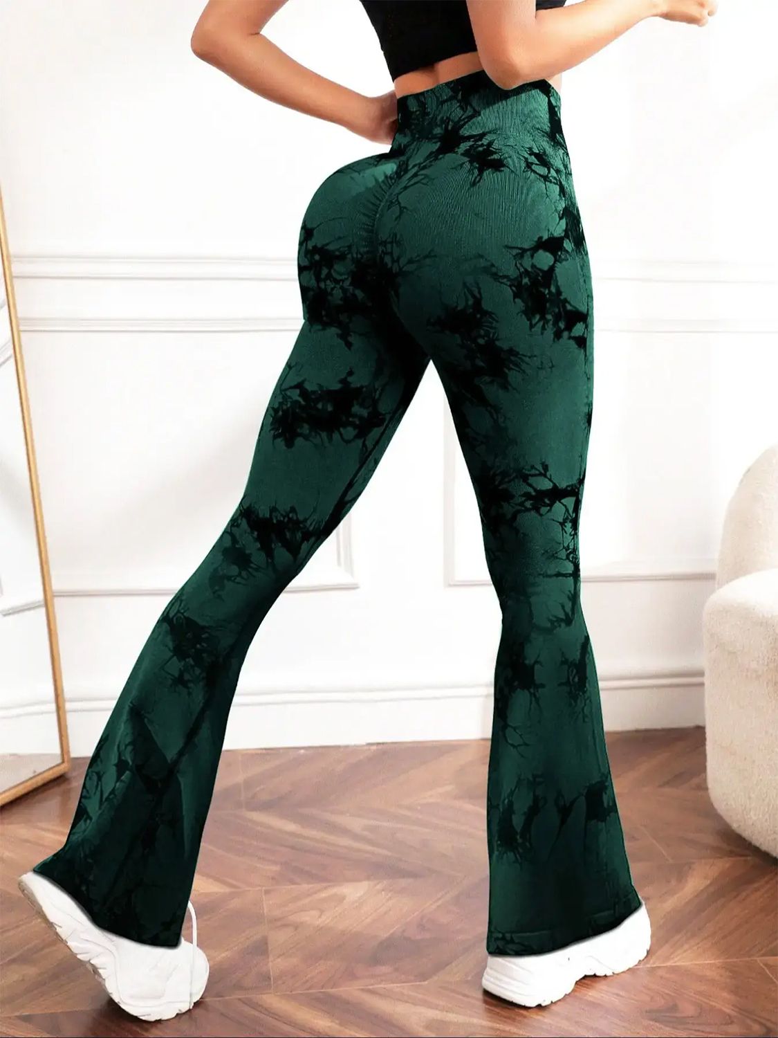 Fashion Sava | High Waist Leggings | Tie-Dye Active Comfort