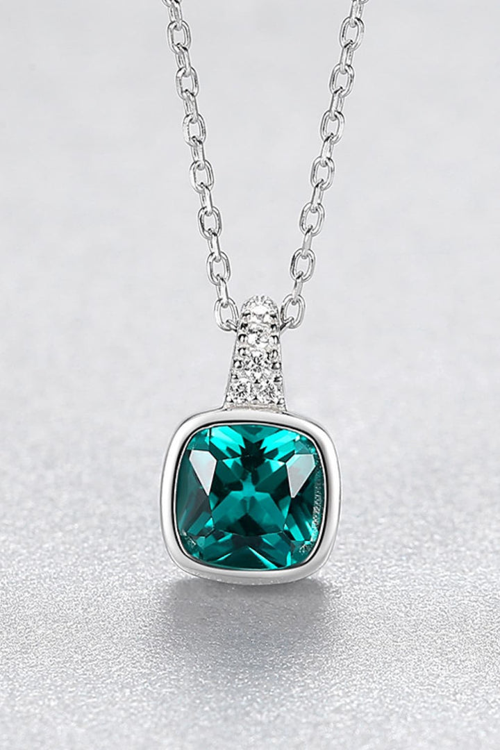 Fashion Sava | Zircon Pendant Necklace | 925 Sterling Silver