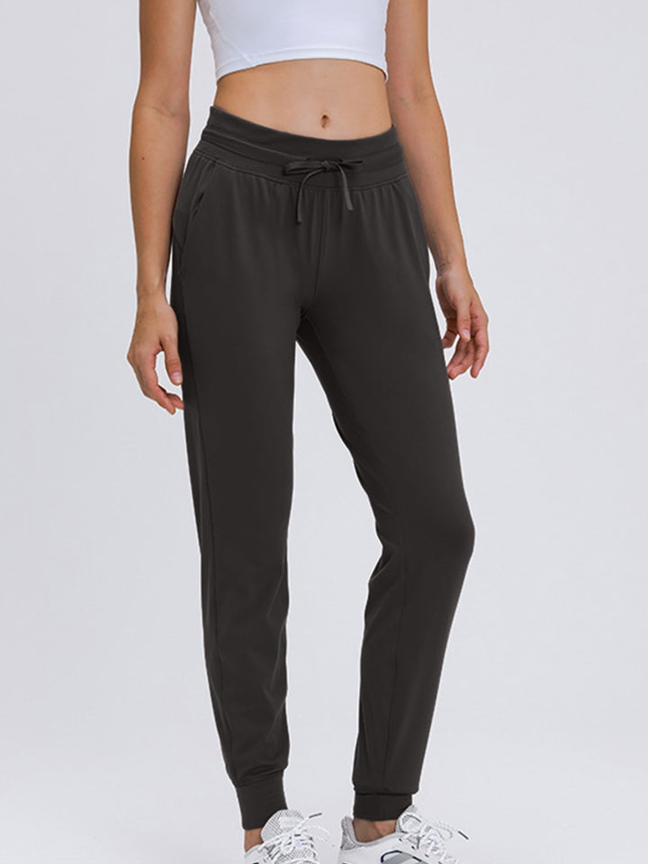 Fashion Sava | Tied Joggers | Double Take with Pockets