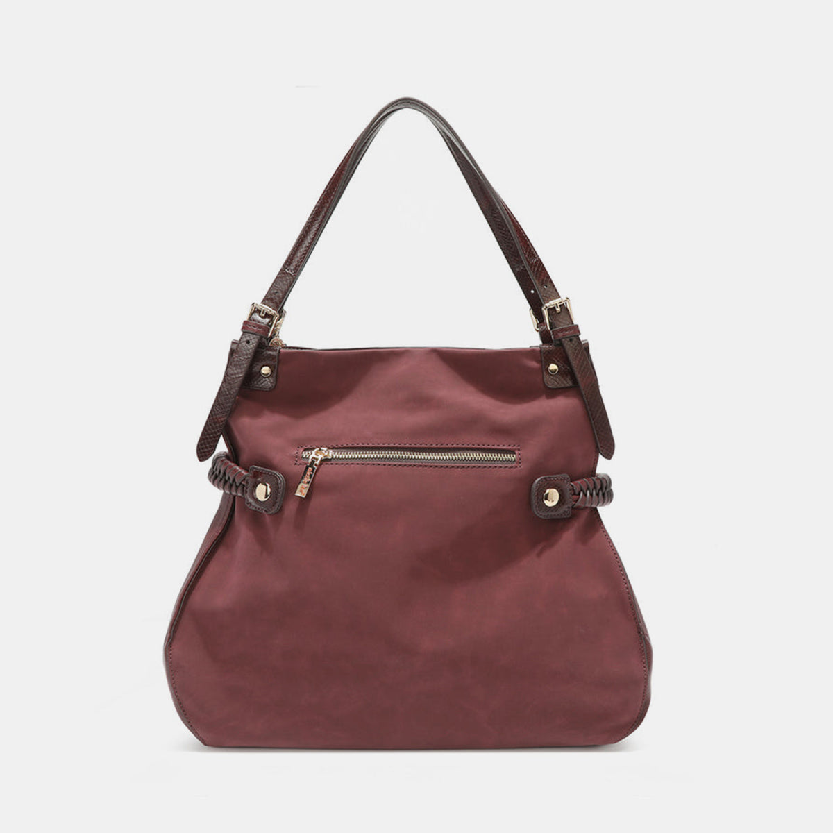 Fashion Sava | Hobo Bag | Rhinestone Embroidery & Tassel Design