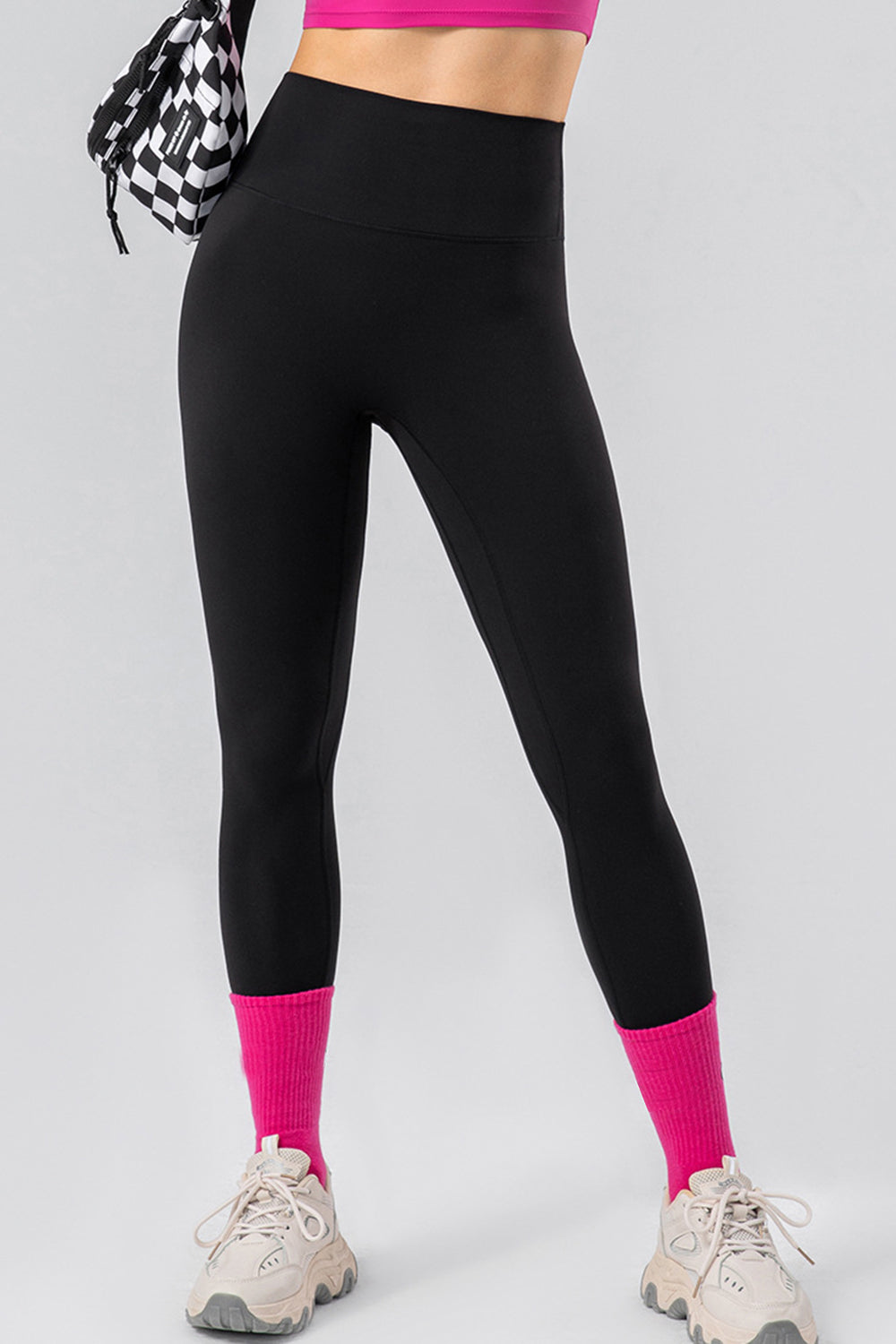 Fashion Sava | Active Leggings | High Waist Wide Waistband