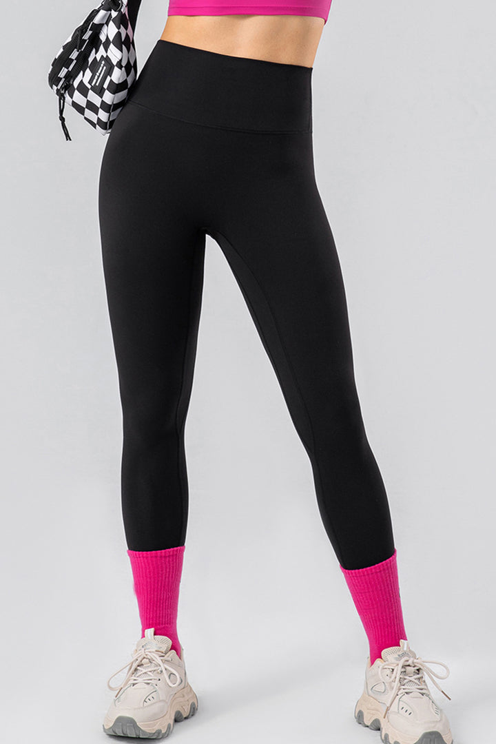 Fashion Sava | Active Leggings | High Waist Wide Waistband