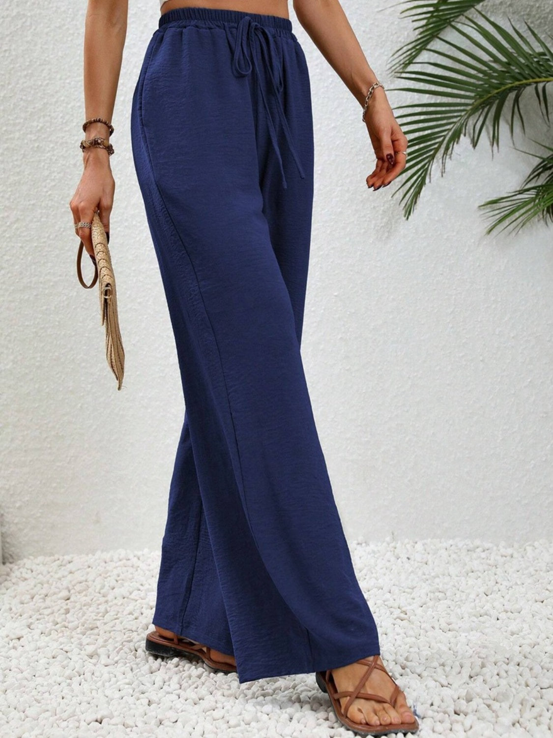 Fashion Sava | Wide Leg Drawstring Pants | Effortless Comfort
