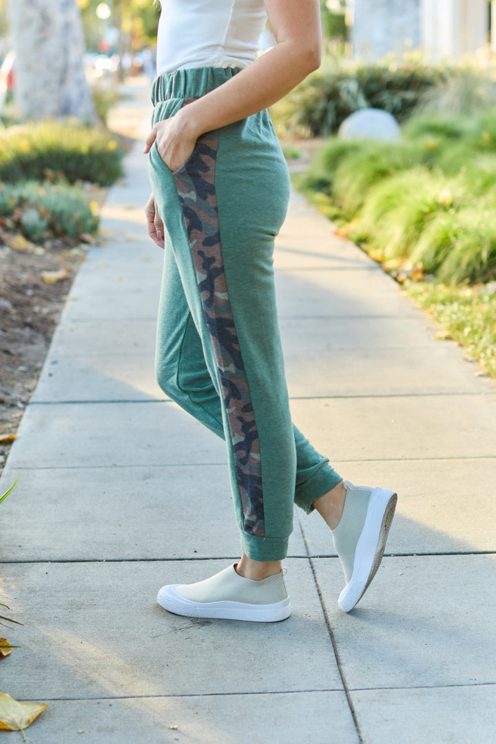 Fashion Sava | Camouflage Sweatpants | Elastic Waist Comfort