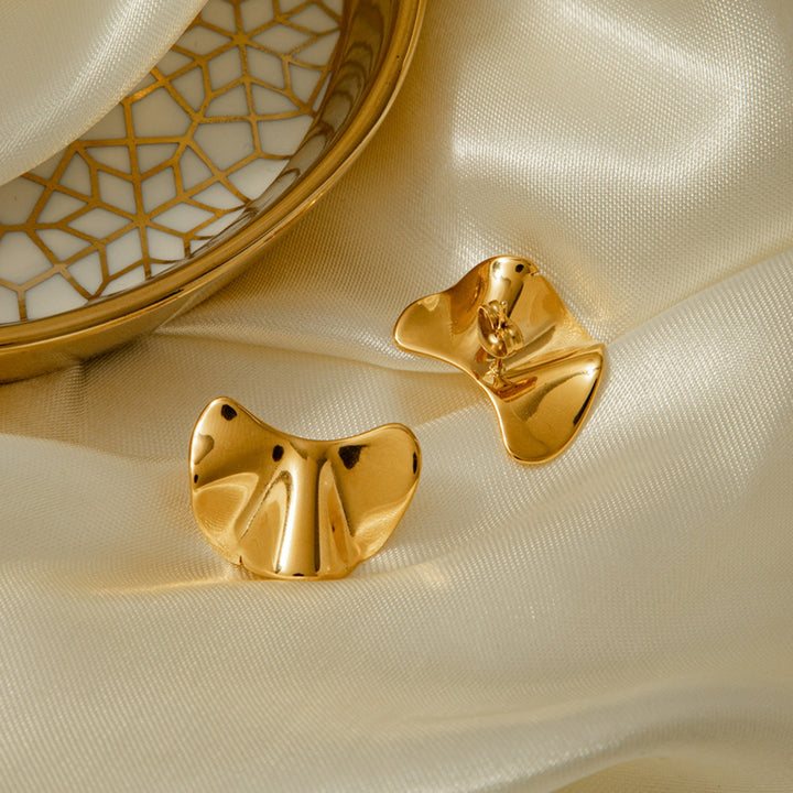 Fashion Sava | 18K Gold-Plated Earrings | Elegant Statement Jewelry