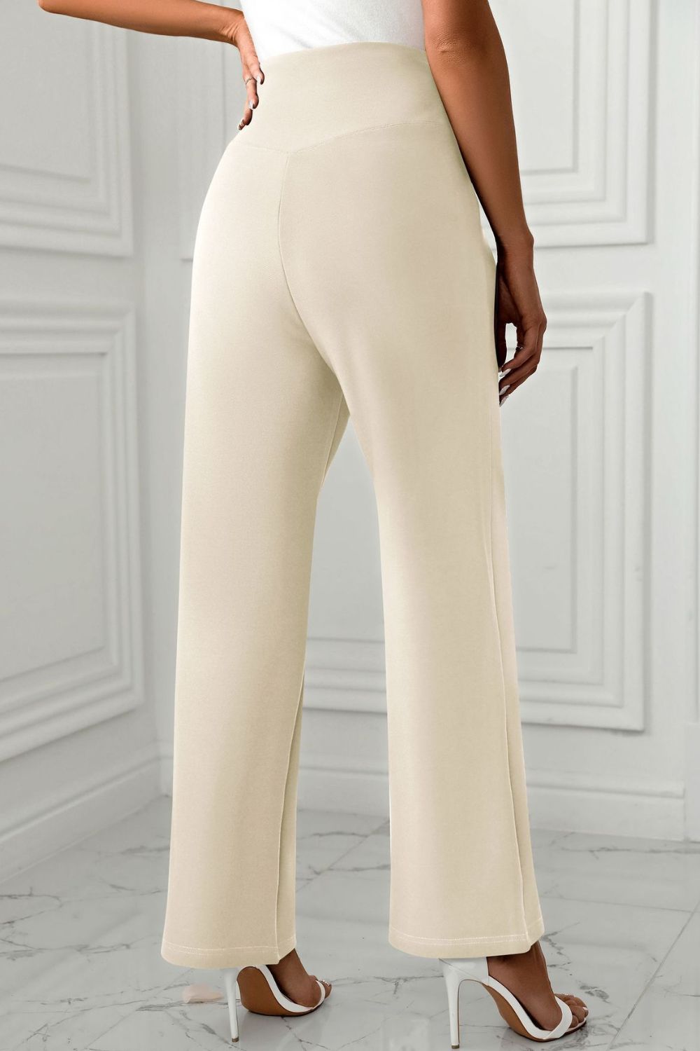 Mandy High Waist Pants with Pockets