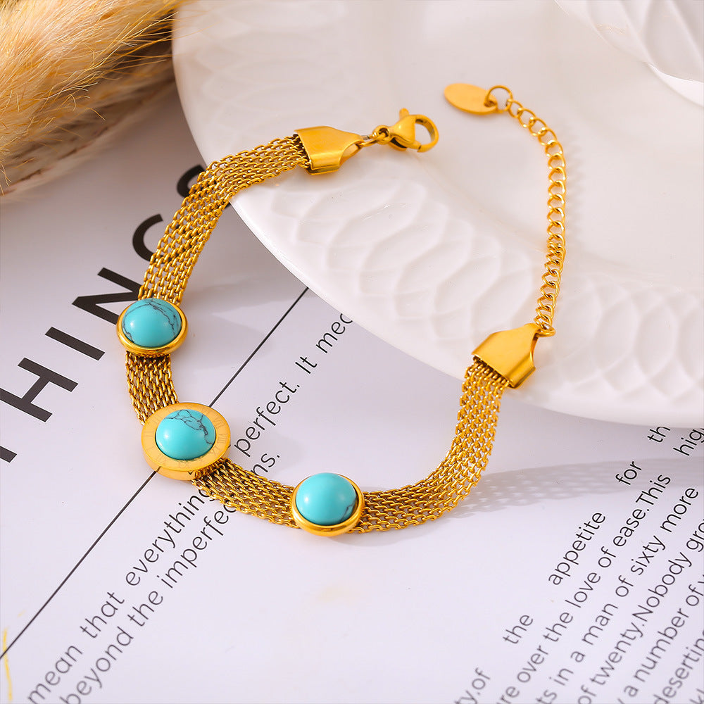 Fashion Sava | Titanium Steel Bracelet | Elegant Wrist Accessory